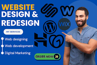 ekm shift4shop squarespace hostinger godaddy  weebly wordpress website design