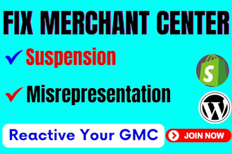 fix google merchant center suspension