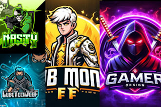 create a custom kick, sport, esports, cartoon, or mascot logo tailored for you