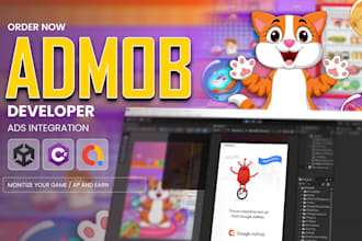 integrate admob or unity ads into your android game