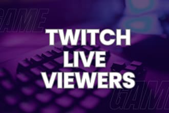 promote your twitch live stream to bring in more live viewers to the channel
