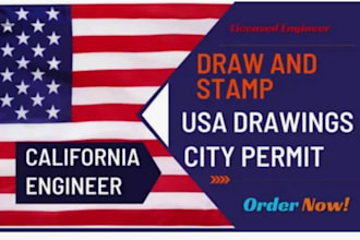 design stamped mep and landscape plans using autocad for USA buildings