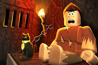 develop full roblox game, game developer, map, coding lua for scripting