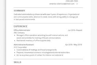 write your resume and cover letter bundle for career success