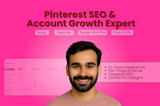 be your pinterest SEO manager with optimized pins and boards