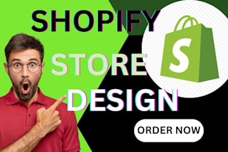 craft a trendy shopify store or website for fashion audience