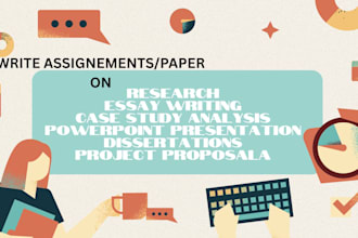 write case study analysis, proposal apa paper, report analysis, research project