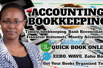 do quick book online accounting bookkeeping xero bank account for US, UK, canada