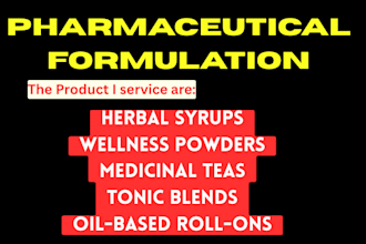 create custom pharmaceutical formulations for tablets, capsules, or syrups
