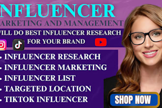 find best instagram tiktok youtube influencer list for influencer marketing