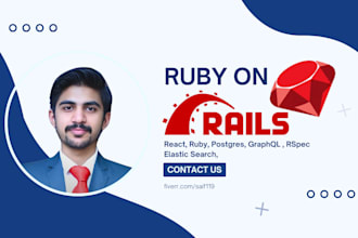 fix and develop ruby on rails ror web application for you