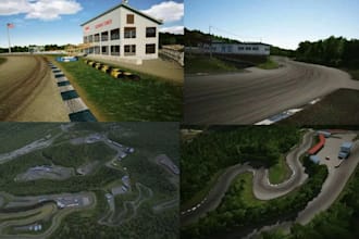 make custom track for beamng, asstto corsa, iracing, sim game and map,custom mod
