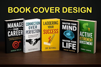 design a professional self help and motivational book cover
