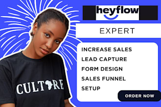 build high converting funnels with heyflow or funnelkit to boost sales