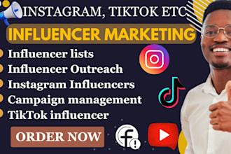 find best influencer list youtube, instagram research for influencer marketing