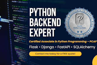 build rest apis with flask, django, fastapi, and sqlalchemy