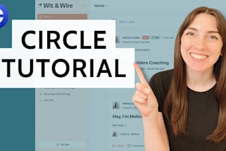 create and setup skool community,setup mighty network circle so online community