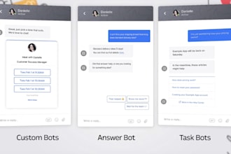 develop zifty bot, uber bot, grabber bot, and lyft bot