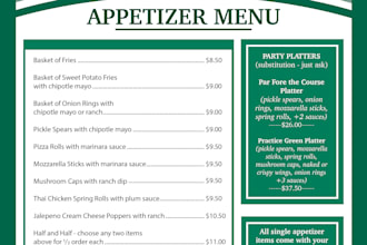 design a professional, budget friendly poster for any needs