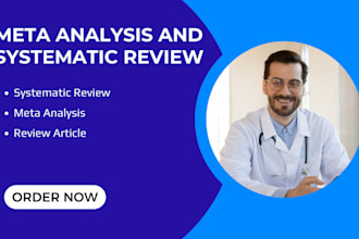 do systematic review, meta analysis, and review article