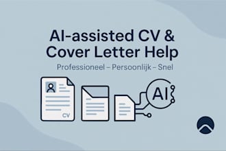 writhe or aprove your CV and cover letters with ai support