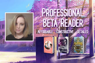 beta read your young adult novel