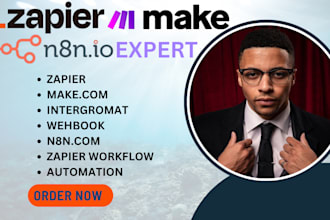 be your make com zapier n8n automation and ai expert