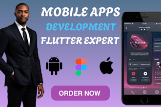 do ai mobile app development , ios app, andriod app developer using flutter