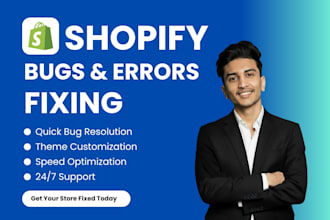 fix errors and issues in your shopify store