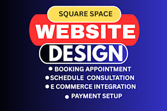 create squarespace website design seo or redesign squarespace online store