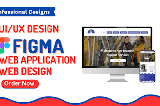 do figma website design,website ui ux,figma design ,figma website,mockup
