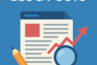 write short blog posts or website content