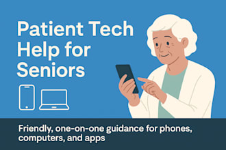 help older adults learn smartphones, computers, and more