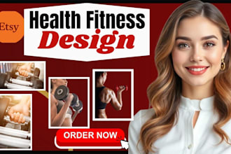 design fitness ebook, workout guide, or lead magnet PDF in canva for trainers