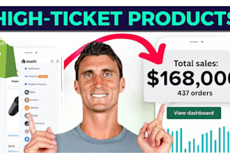 build shopify UK USA eu shopify high ticket dropshipping product research