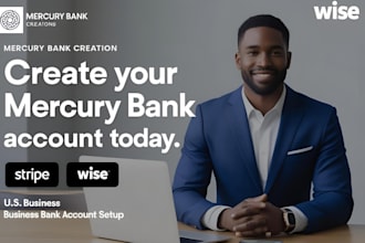 register US llc UK ltd hk company create mercury bank USA bank account
