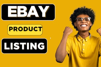 do ebay listing, ebay product listing, ebay SEO listing, ebay lister