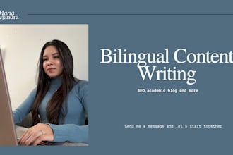 write SEO, academic, and social media content