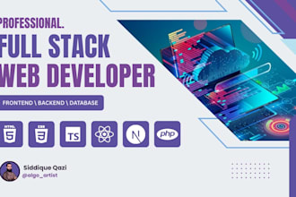 do website development as a fullstack developer