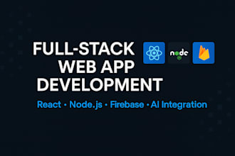 develop modern webapp for you