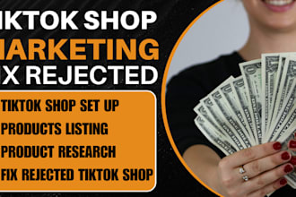 tiktok shop fix rejected tiktok shop tiktok dropshipping approve rejected shop