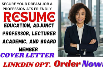write teacher, adjunct professor, graduates, board member and education resume
