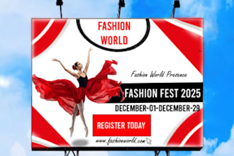 do custom eye catching signage design for your business or event
