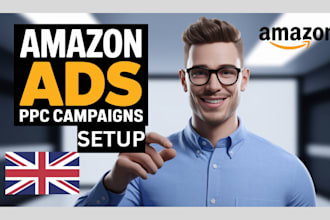 amazon PPC expert for UK europe market amazon amazon PPC ads setup
