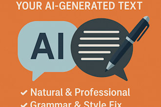 humanize and polish your ai generated text to sound natural and professional
