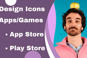 design app icon logo for ios android mobile games