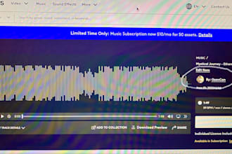 sell royalty free stock music for your project