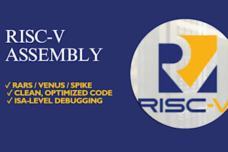 write, simulate and debug riscv assembly code and isa based designs