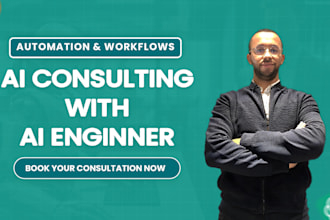 lead your ai strategy with expert consultation