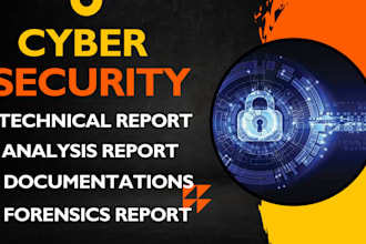 do cybersecurity assigned technical report writing vulnerability analysis